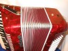 Aidi Accordion full size in red pearloid